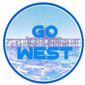 Go West logo